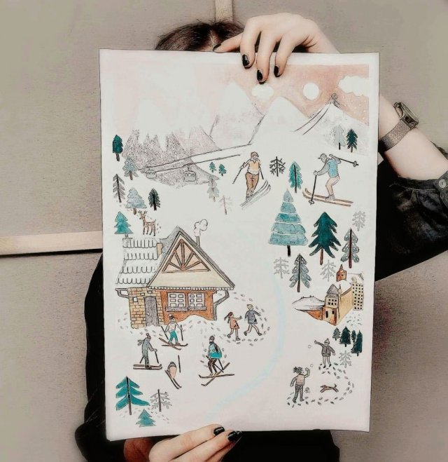 PLAKAT pt. " NARTY" A3