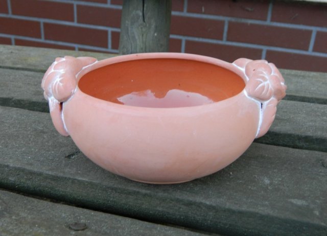 CERAMICZNA OSŁONKA NA DONICZKĘ * DONICZKA * GLINIANA * RUSTIC