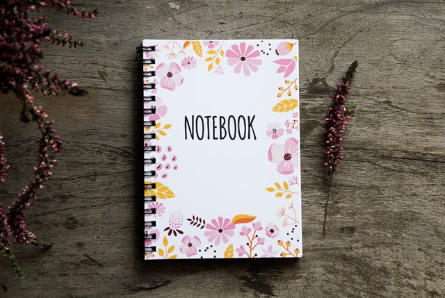 Kwiatowy notes 08