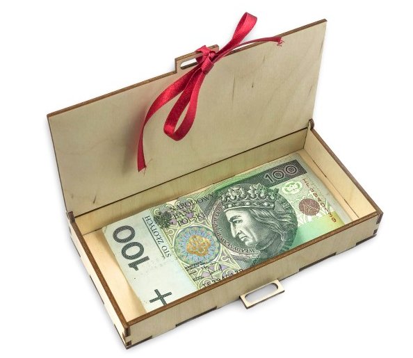Pudełko na pieniądze prezent, Ślub, Wesele, Urodzin, Imieniny