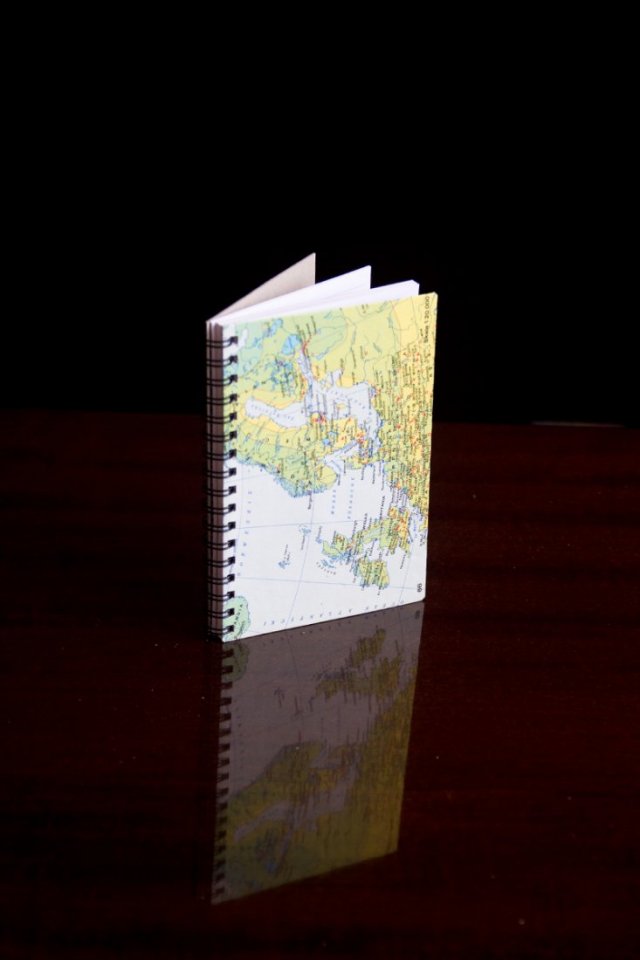 Mapowy notes notatnik - Bałtyk
