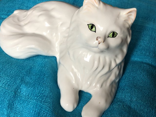 SYLVAC ware Big Cat - duża  kolekcjonerska figurka z lat 50 / 60