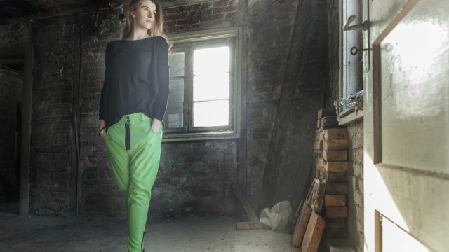 SPODNIE BUTTON ZIPPER PANTS UNISEX