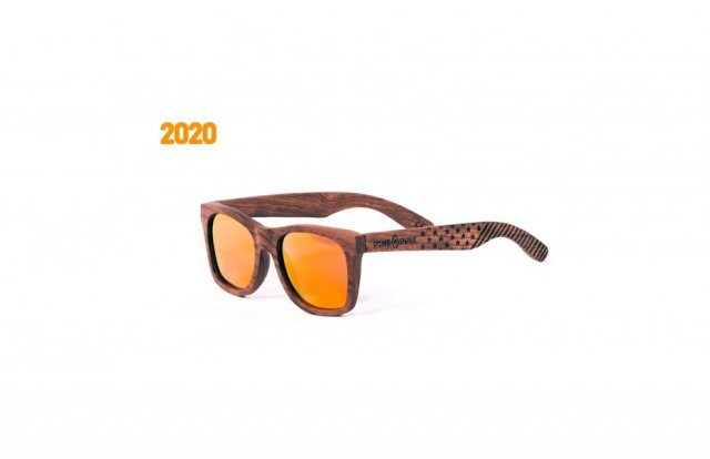 STARS STRIPS - drewniane okulary przeciwsłoneczne