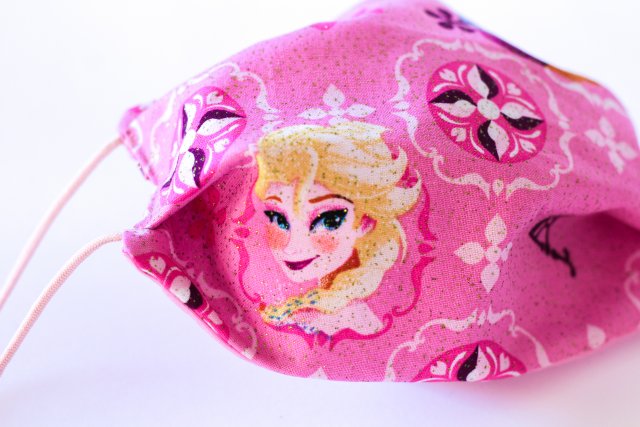 Maseczka wielorazowa bawełniana, FROZEN KRAINA LODU