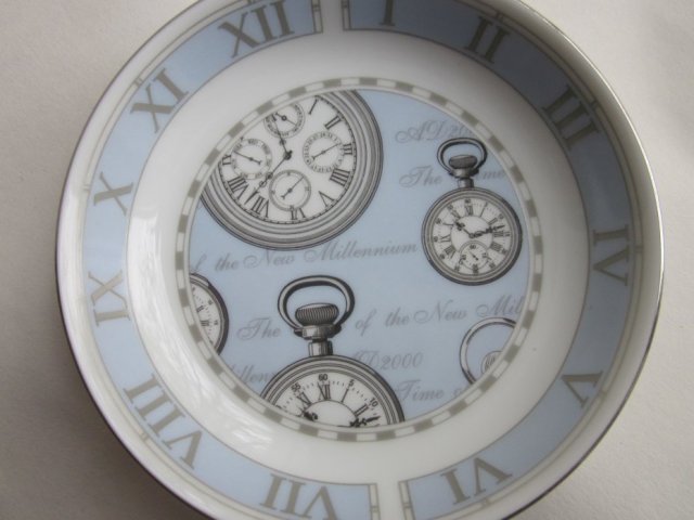 "TIME" - Royal Worcester 1999 time in celebration of the New milenium 2000 A.D.