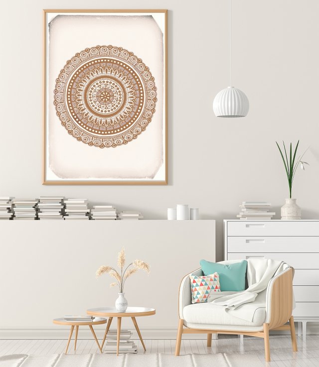 Mandala 50x70cm