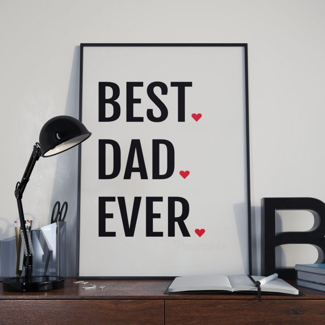Plakat Best Dad Ever