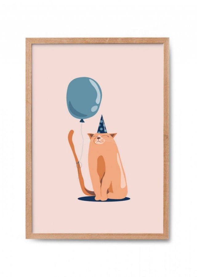 Kot - plakat B2/ 50 x 70,7 cm