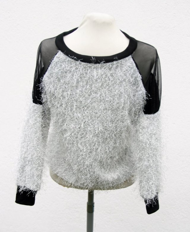 GREY BLUZA BLUZKA