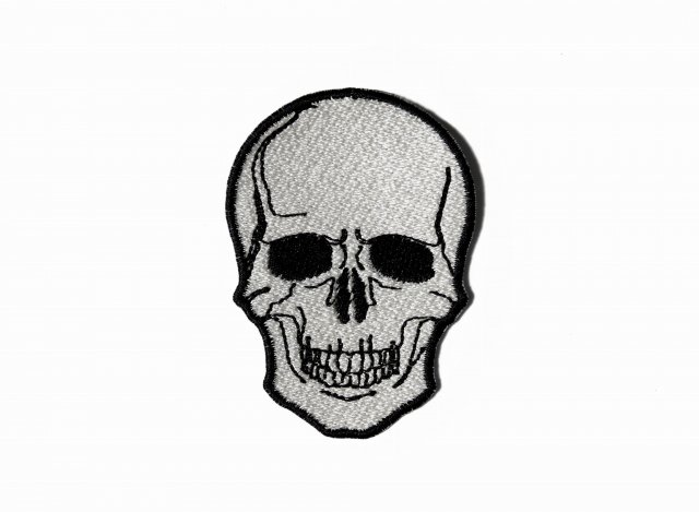 Naszywka skull czaszka