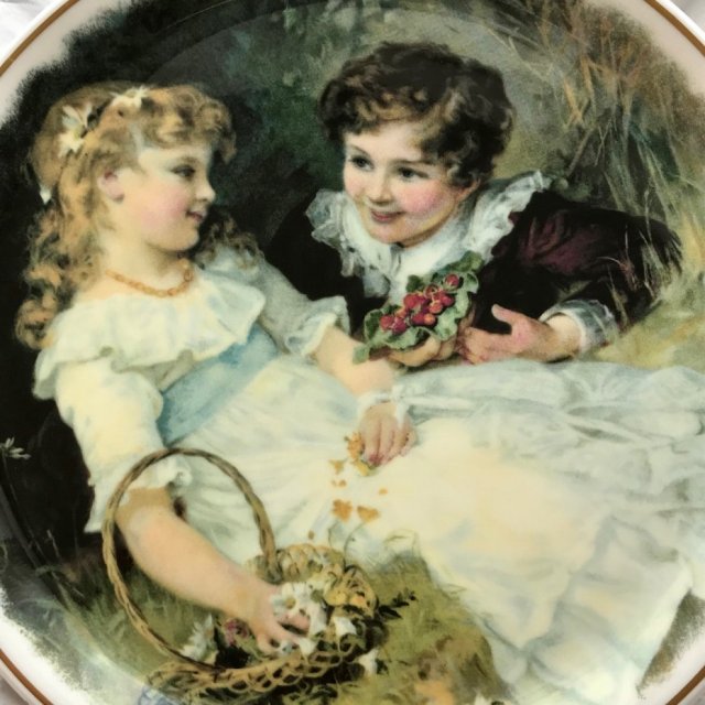 Obraz na porcelanie - Sweethearts ❤  Royal Doulton - Pears Prints