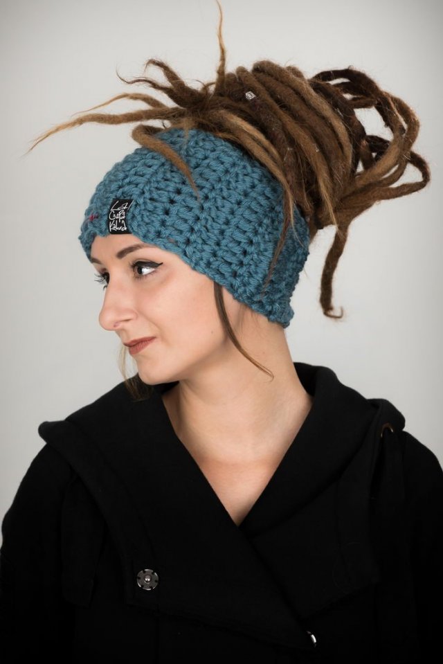 Opaska DreadLove Easy-on  18 - NIEBIESKA