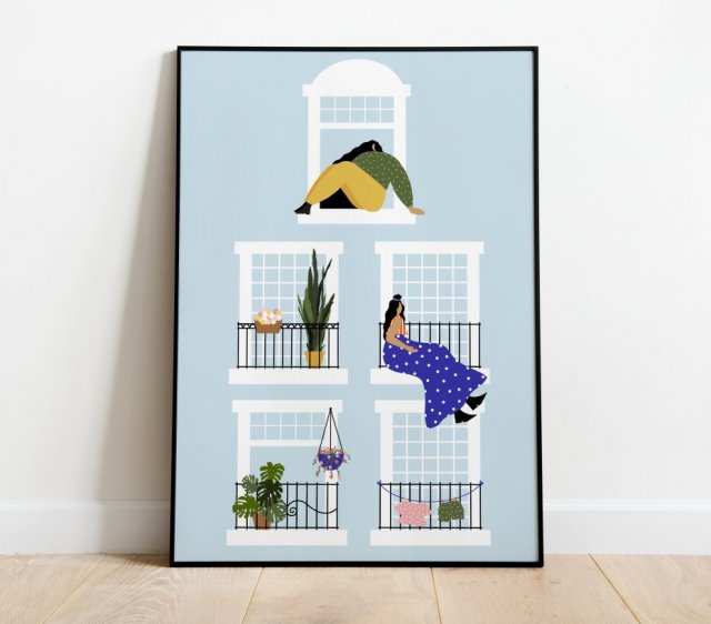 Okiennice plakat A4