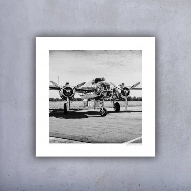 Plakat 50x50 cm FOTO - Samoloty - Mitchell