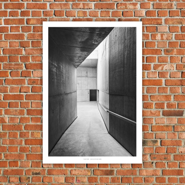 Plakat 100x70 cm - Architektura - Tunel