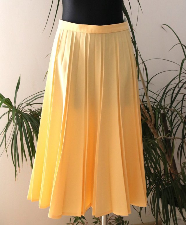 Vintage żółta spódnica St Michael roz 38,