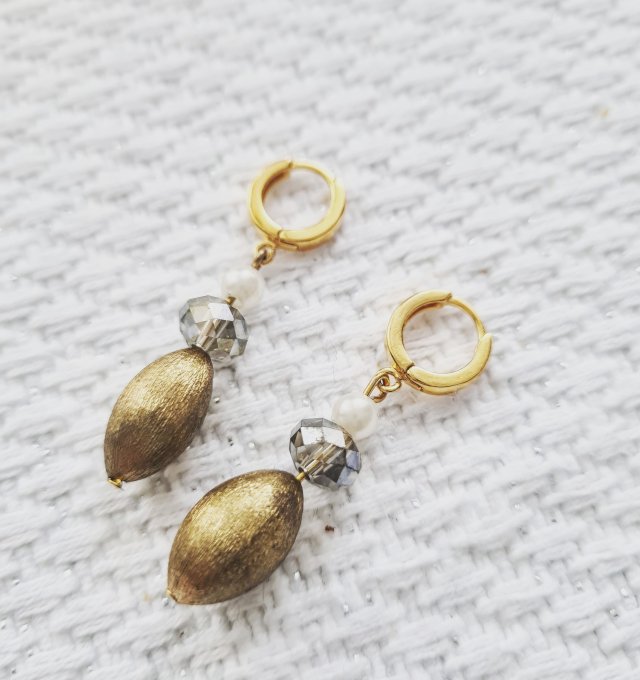 kolczyki GOLDEN DROPS