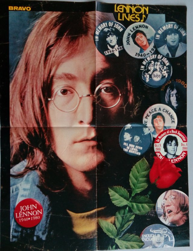 Oryginalny plakat John Lennon