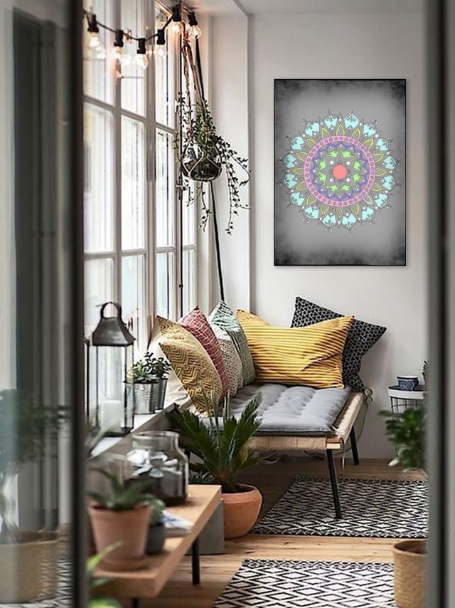 Mandala 50x70cm
