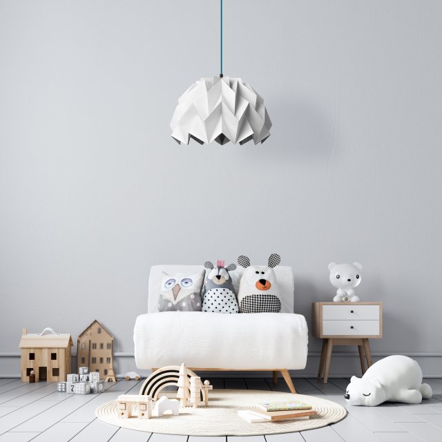 Lampa wisząca origami ICEBERG L biała