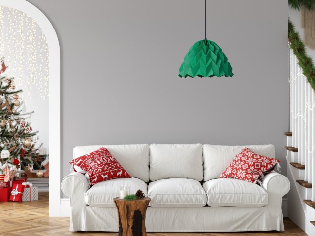 Lampa wisząca origami ICEBELL viridian