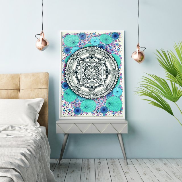 Mandala 50x70cm