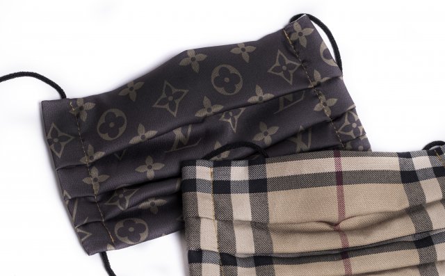 Maseczka ochronna Louis Vuitton oryginalna bawełna