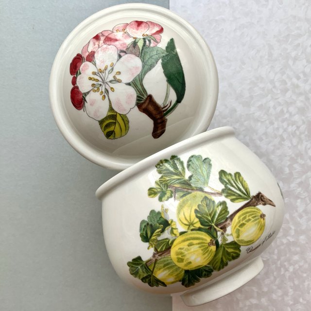 PORTMEIRION  BOTANIC POMONA - Cukiernica - poszukiwana porcelana - OWOCE - Kultowa seria.