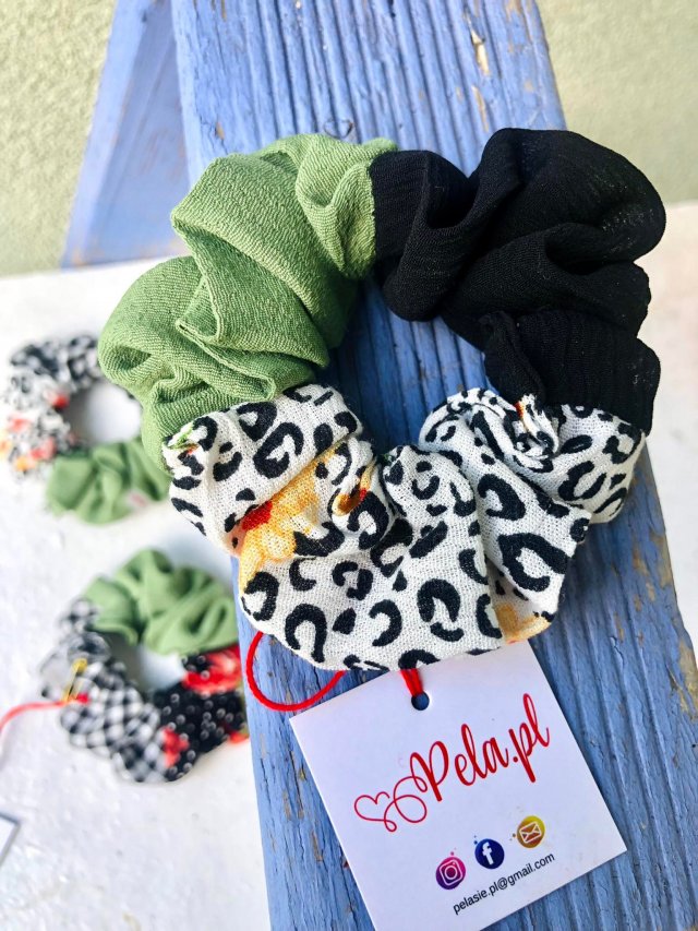 Pela' Scrunchie do włosów Patchwork