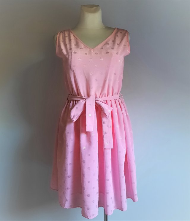 Pale pink vintage dress