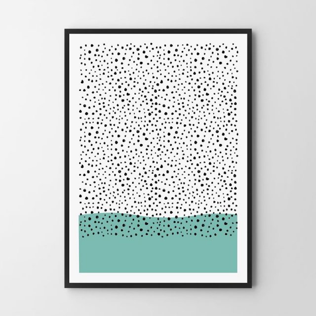 Plakat Mint 40x50 cm