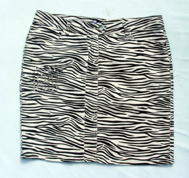 ZEBRA - MINI SPÓDNICZKA - OFELIA COTTON