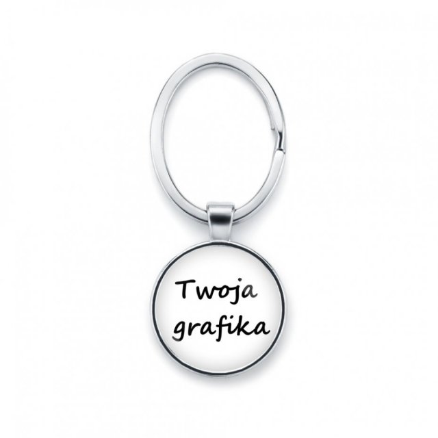 Brelok do kluczy Z WŁASNĄ GRAFIKĄ