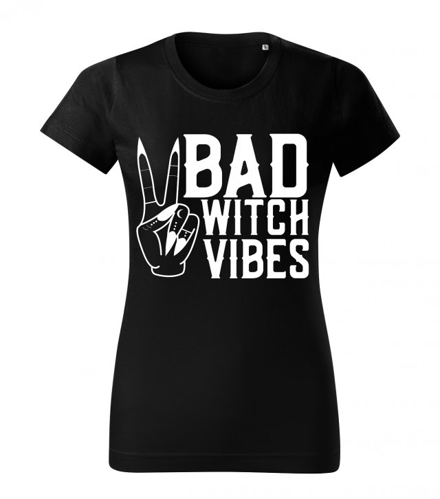 Koszulka T-shirt Bad Witch Vibes Czarna rozmiar L