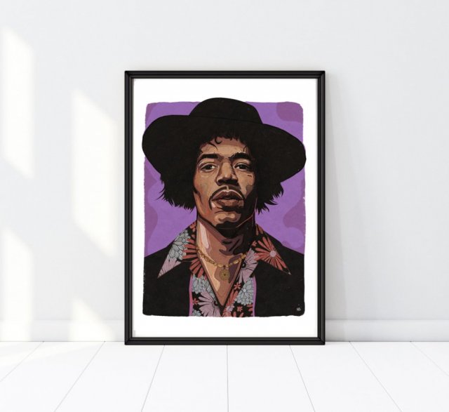 Jimi A2 Art Giclee Print