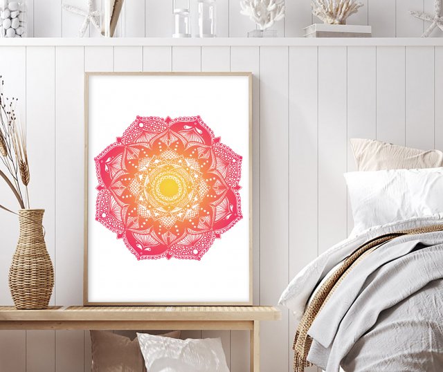 Mandala 50x70cm