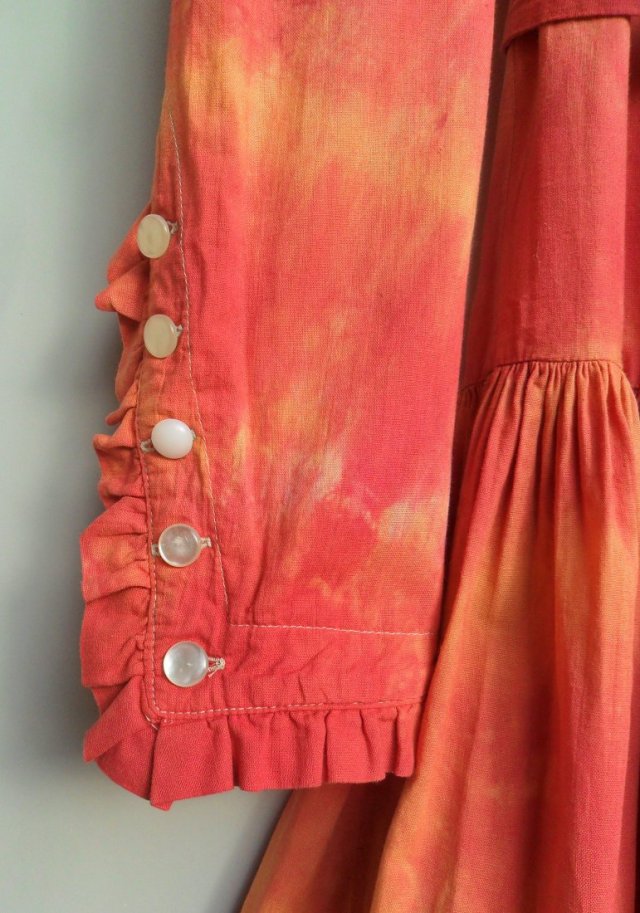Sukienka vintage tie dye S/M