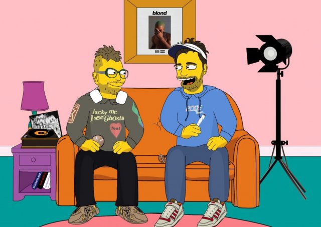 The Simpsons, portret rodzinny, portret personalizowany + WYDRUK A3