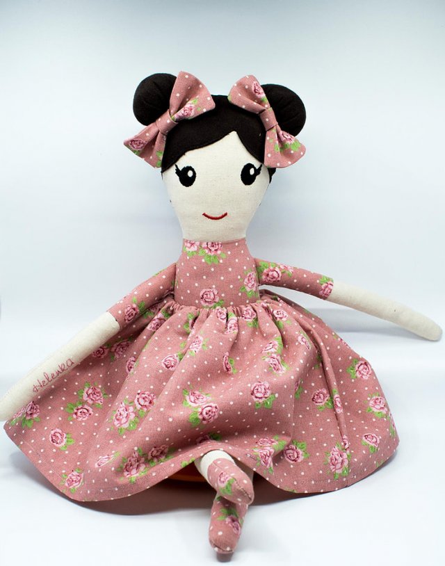 Lalka, szmacianka, laleczka dla dziewczynki, lalka ręcznie szyta, handmade