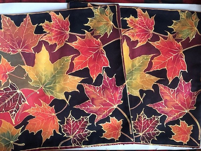 the magic of autumn -autorska  limitowana seria - poszewka poduszka 43 x 43 cotton panama
