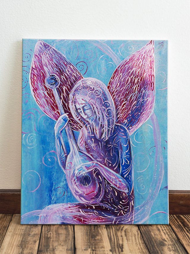 Anioł zapomnianych pieśni. Giclee