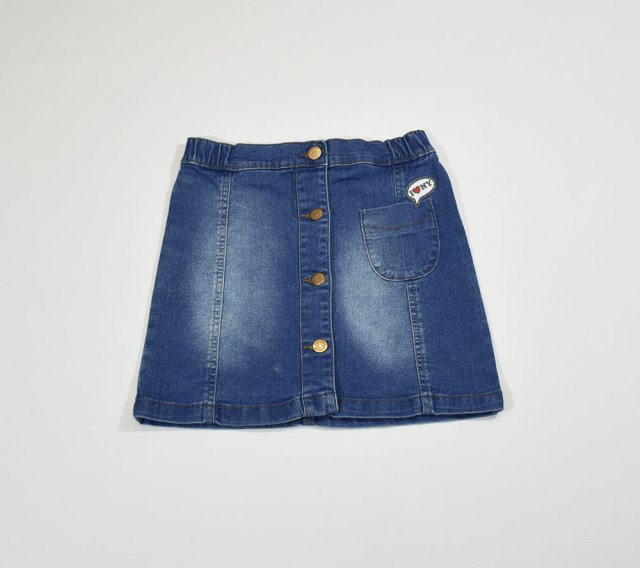 "COOL CLUB" Spódniczka jeansowa dla dziewczynki  R: 10L/140cm