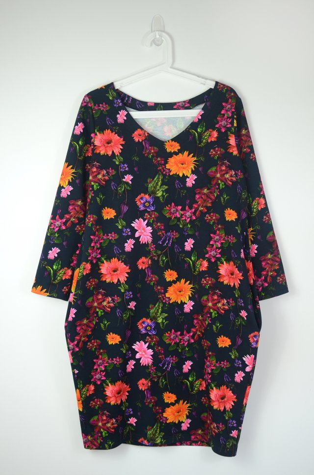 Sukienka Sunny Apricot - FUNKY FLORAL DRESS