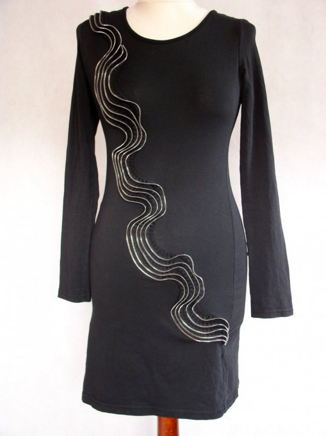sukienka-36-mała czarna