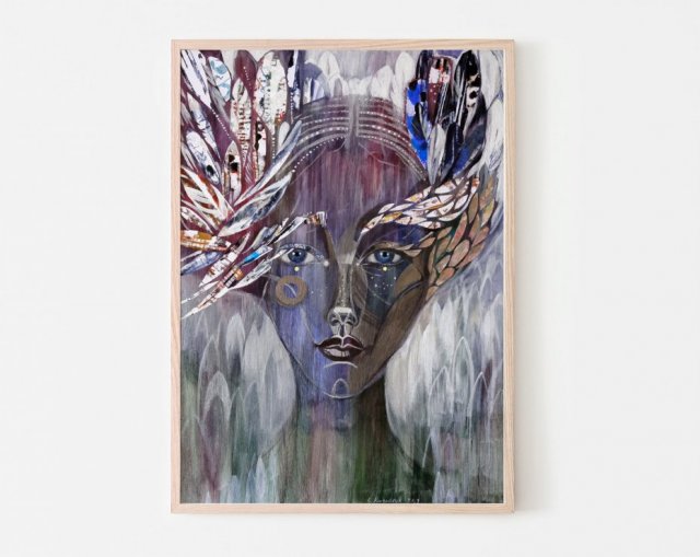 Plakat 50x70 - Uskrzydlona