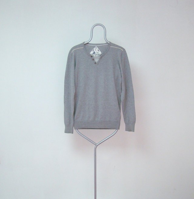 sweter męski szary S