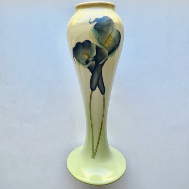 Art Nouveau 31cm. ❀ڿڰۣ❀   Kalie, ręczna malatura ❀ڿڰۣ❀  RZADKO SPOTYKANY MOTYW!