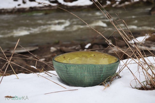 Umywalka nablatowa, umywalka ceramiczna, umywalka żółta, umywalka łazienkowa, umywalka ręcznie robiona, umywalka z gliny