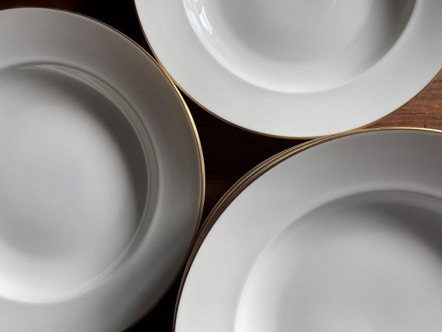 Komplet porcelanowych talerzy głębokich Rosenthal